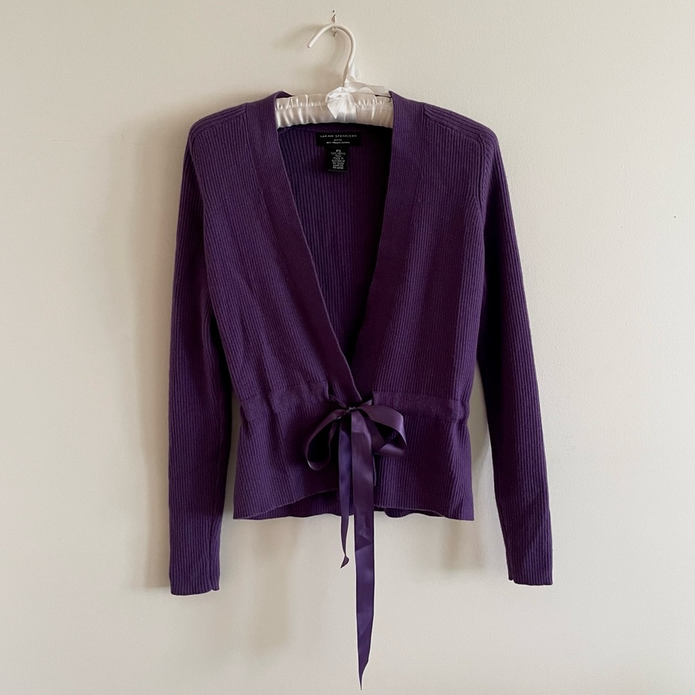 Sarah Spencer Merino Wool Sweater